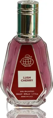 Produktbild von Fragrance World Lush Cherry Eau de Parfum 50 ml – Orientalisch-süßer Duft für Damen & Herren – Inspired by Tom Ford Lost Cherry