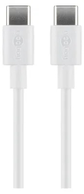 Obrázek produktu pro Wentronic 66315, 0,5 m, USB C, USB C, USB 2.0, 0,48 Gbit/s, Bílá