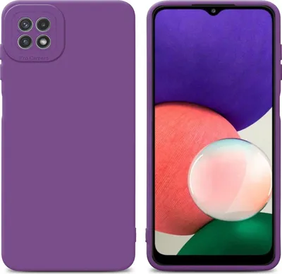 Obrázek produktu pro Cadorabo pouzdro pro Samsung Galaxy A22 5G Protective Cover in Purple TPU Silicone Case Cover