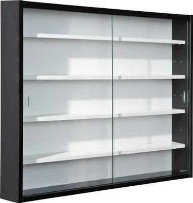 Produktbild von Inter Link Sammlervitrine Collecty schwarz, weiss