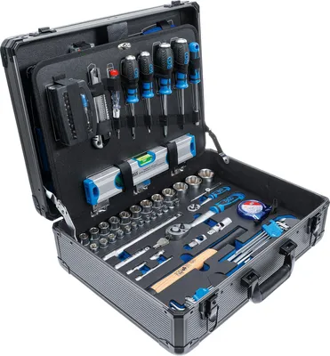 Image de BGS 15501 Jeu d'outils professionnels dans un coffret en aluminium, 149 pcs.
