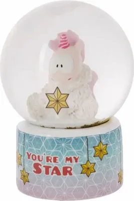 Produktbild von NICI Schüttelkugel Einhorn Theodor 6,5cm