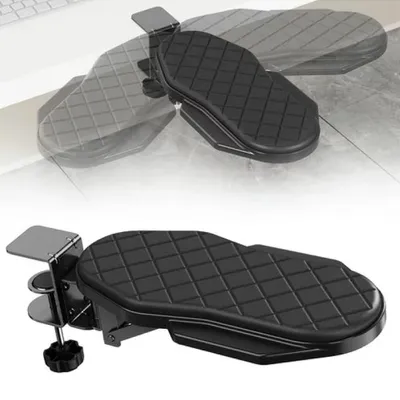 Produktbild von Ergonomische Armauflage für Schreibtisch – Klappbare Armstütze mit Drehfunktion, Tischverlängerung für Computerarbeitsplatz Büro & Homeoffice