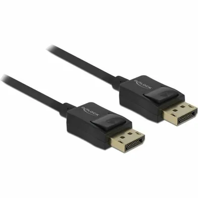 Produktbild von DELOCK Koaxiales DisplayPort Kabel 8K 60 Hz 0,5m