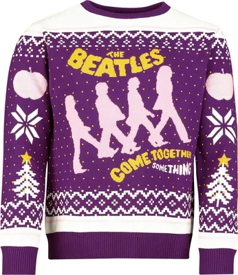 Produktbild von The Beatles Weihnachtspullover Herren Holiday Sweater multicolor XL
