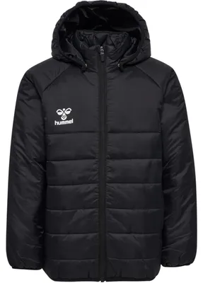 Produktbild von hummel, hmlGO QUILTED HOOD JACKET, Kinderjacke, Schwarz, Größe 152