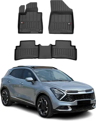 Zdjęcie produktu dla 2021-2025 Kia Sportage dywaniki podłogowe TPE czarne 4 szt