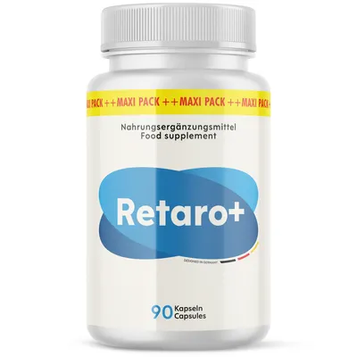 Produktbild von Retaro+ Kapseln | Ideal begleitend für dein Ziel |  | 90 Kapseln