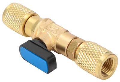 Messing Kugelhahn G1/4" Kältemitteladapter für AC-Service