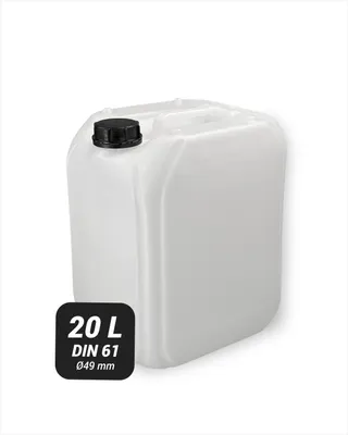 Produktbild von Leerkanister aus HD-PE, DIN 61, natur (20 Liter)