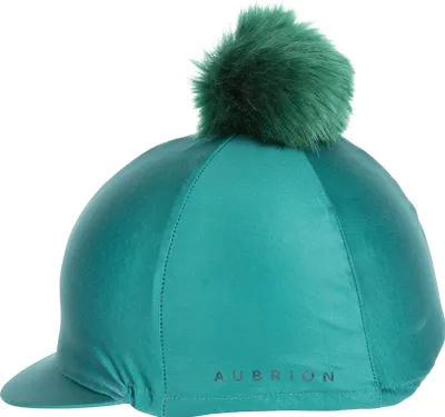 Produktbild von Aubrion - Reithelmüberzug "Eltar" ER2124 (Einheitsgröße) (Grün)