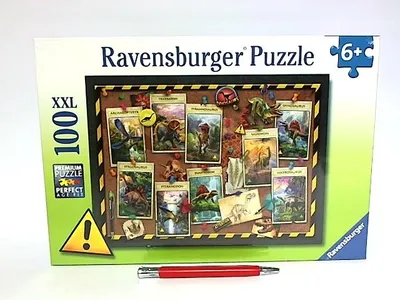 Zdjęcie produktu dla Ravensburger Dinosaur Collection, 100 szt., Dinozaury, 6 lat(a)