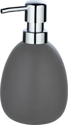 Immagine prodotto di Distributore di sapone WENKO Mod. Polaris grigio opaco, Vetroceramica, 390 ml