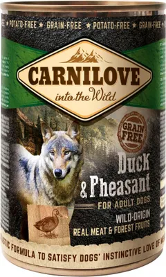 Produktbild von Carnilove Dog Dose - Adult - Duck & Pheasant 400g