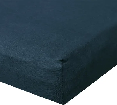 Produktbild von Bettwaren-Shop Jersey Spannbetttuch Ultra-Stretch 90x200 - 100x220 cm marine