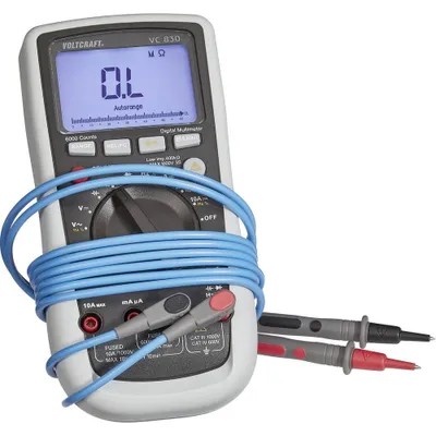 Obrázek produktu pro VOLTCRAFT MSL-504 blau Messleitung [Stecker 4 mm - Prüfspitze] 1.2 m Blue (VC-8085020)