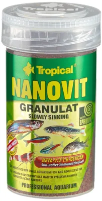 Image de Granulatfutter Tropical Nanovit Granulat 100 ml