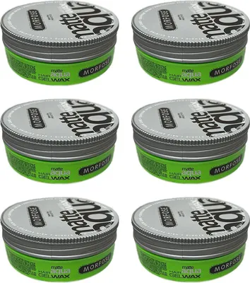 Produktbild von Matte Aqua Hair Wax Grün 6x175 ml