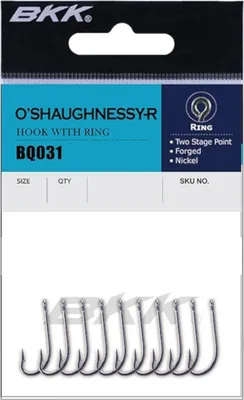 Produktbild von BKK O’Shaughnessy-R - Einzelhaken, Größe/Packungsinhalt:Gr. 1/0 / 7 Stück