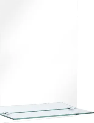 Zdjęcie produktu dla vidaXL Lustro ścienne z półką 40×60 cm szkło hartowane