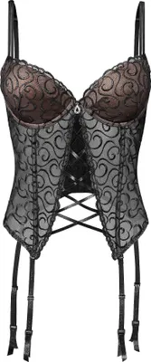 Produktbild von LASCANA Corsage schwarz Größe 85 Cup A