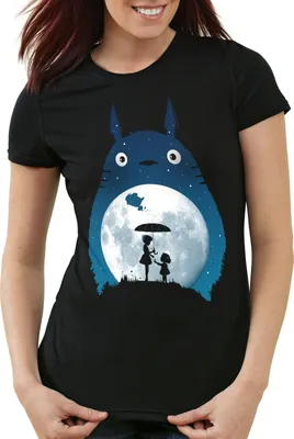 Produktbild von style3 Satsuki und Mei Damen T-Shirt totoro mein nachbar tonari no, Größe:M