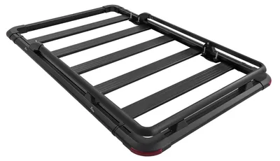 Produktbild von SucceBuy Dachträgerkorb 1626 x 990 x 115 mm mit Erweiterung, Tragfähigkeit bis 90,72 kg, wetterbeständiger Autodachkorb aus Aluminiumlegierung, ideal für SUVs, Pickups und Lkws