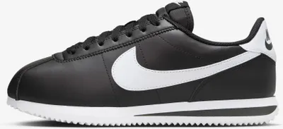 Produktbild von Nike Cortez Leather "Black White" Schwarz, Größe: 37.5