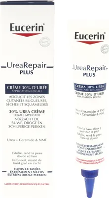 Produktbild von Eucerin UreaRepair PLUS 30% Urea, Creme, Unisex, Feuchtigkeitsspendend, Jeder Hauttyp, 75 ml, Tube