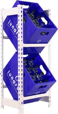 Zdjęcie produktu dla SIMONFLASCHE prateleira metalowa 2-1000x400x300 BIAŁA