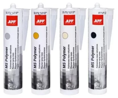 Obrázok produktu pre APP MS-Polymérny tmel v spreji Tmel v spreji čierny, 310 ml