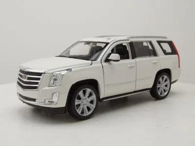 Produktbild von Welly 24084W Cadillac Escalade 2017 weiß 1:24