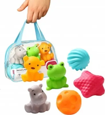 Zdjęcie produktu dla 1530 Pieczki Sensoryczne Zestaw 6Szt