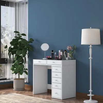 Produktbild von Skye Decor, BJ107 - 2625, Schminktische, Weiß, 90 x 79,8 x 44,5 cm