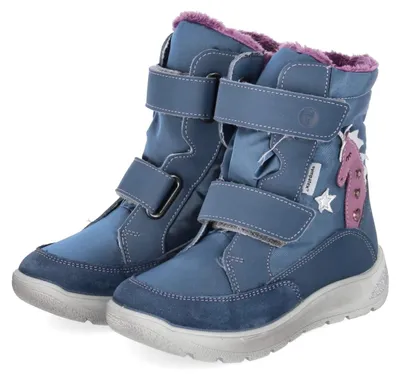 Produktbild von Ricosta Mädchen Snowboots ANNIKA Blau Textil & Synthetik Größe: 30