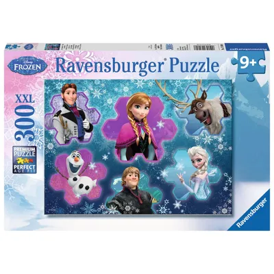Obrázek produktu pro Ravensburger Puzzle Disney Frozen: Ledová královna - Zcela neodpuštěno, dětské puzzle, hra na ležení, dětská hra, skládačka, 300 dílků XXL, 13180 8