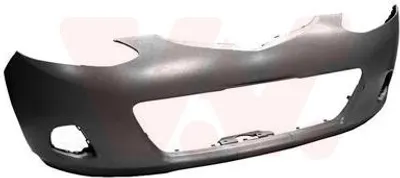 Produktbild von VAN WEZEL Stoßstange Stoßfänger für MAZDA 2 Schrägheck (DE, DH3) Schwarz 2741570