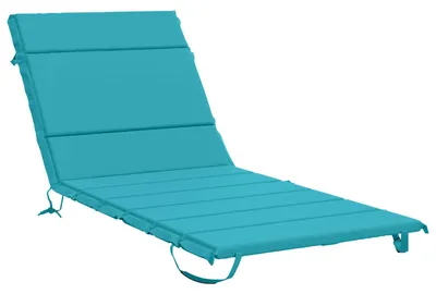 Image de Coussin pour transat GEMERT, 100 % polyester, couleur turquoise