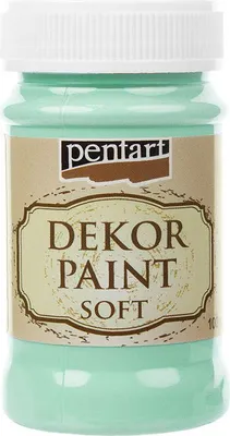 Produktbild von Nachbildung Paint Kreidefarbe grün - mint 100ml - PENTART