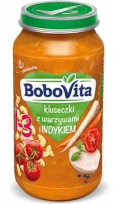 Zdjęcie produktu dla Kluski warzywne z indykiem dla dzieci 250g