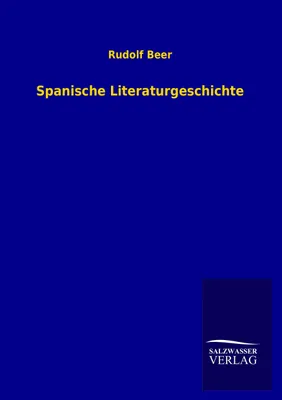 Produktbild von Spanische Literaturgeschichte
