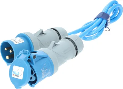 Produktbild von Kalle Verlängerungskabel CEE 230V 16A 2,5mm² Extreme Blau IP44 1,5 Meter