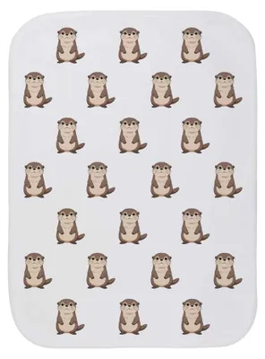 Produktbild von 'Cartoon-Otter' Baby-Burp- / Waschtuch ()