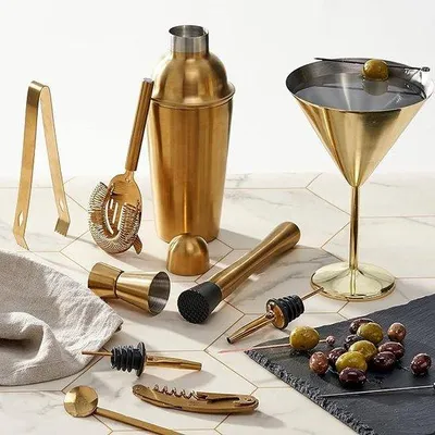 Produktbild von Famanu Cocktailshaker Set - Premium Cocktailshaker Set