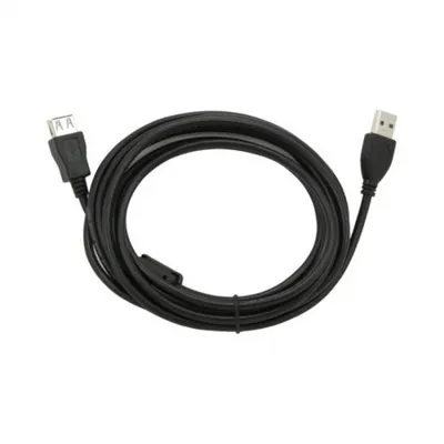 Produktbild von Verlängerungskabel mit USB GEMBIRD CCF-USB2-AMAF-10 (3 m) Schwarz