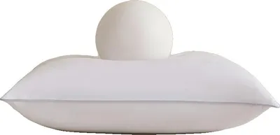 Image de Oreiller, Housse en coton, Soutien doux, blanc-a, 50x70cm