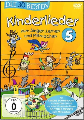 Produktbild von Die 30 besten Kinderlieder 5 (DVD)