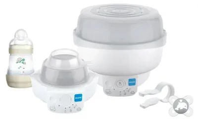Obrázok produktu pre Sterilizátor a ohrievač fliaš Mam 6 v 1   Deti  Jedna veľkosť