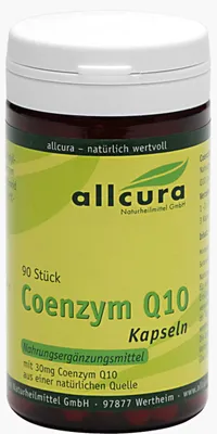 Produktbild von allcura Coenzym Q10 Kapseln, 90 St. Kapseln