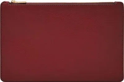 Image de FOSSIL sac d’accessoires Pouch Scarlet bordeaux